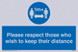 MP7565: Please respect those who wish to keep their distance