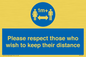MP7565: Please respect those who wish to keep their distance