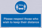 MP7565: Please respect those who wish to keep their distance