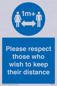 MP7565: Please respect those who wish to keep their distance