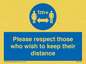 MP7565: Please respect those who wish to keep their distance