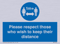 MP7565: Please respect those who wish to keep their distance