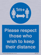 MP7565: Please respect those who wish to keep their distance