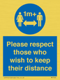 MP7565: Please respect those who wish to keep their distance