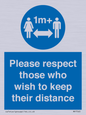 MP7565: Please respect those who wish to keep their distance