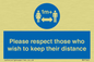 MP7565: Please respect those who wish to keep their distance