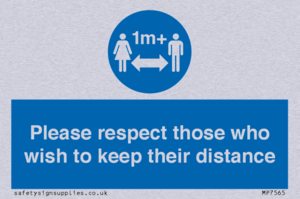 MP7565: Please respect those who wish to keep their distance