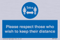 MP7565: Please respect those who wish to keep their distance