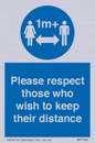MP7565: Please respect those who wish to keep their distance
