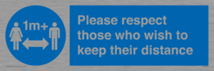 MP7565: Please respect those who wish to keep their distance