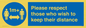 MP7565: Please respect those who wish to keep their distance