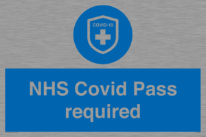 MP7567: NHS Covid Pass required