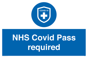MP7567: NHS Covid Pass required