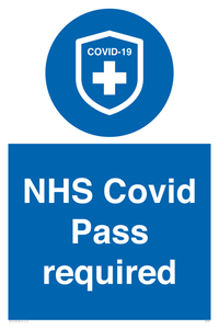 MP7567: NHS Covid Pass required