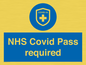MP7567: NHS Covid Pass required