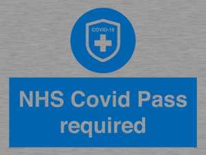MP7567: NHS Covid Pass required