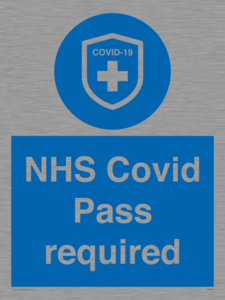 MP7567: NHS Covid Pass required
