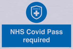 MP7567: NHS Covid Pass required