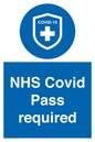 MP7567: NHS Covid Pass required
