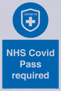MP7567: NHS Covid Pass required