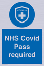MP7567: NHS Covid Pass required
