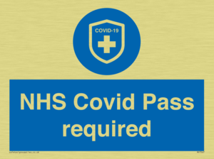 MP7567: NHS Covid Pass required