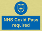 MP7567: NHS Covid Pass required
