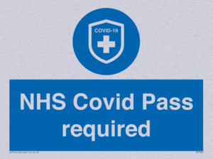 MP7567: NHS Covid Pass required