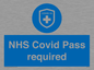 MP7567: NHS Covid Pass required