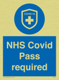MP7567: NHS Covid Pass required