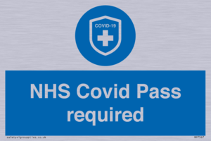 MP7567: NHS Covid Pass required