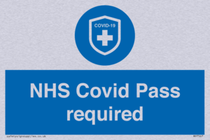 MP7567: NHS Covid Pass required