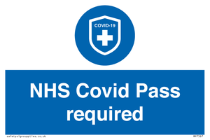 MP7567: NHS Covid Pass required