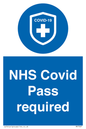 MP7567: NHS Covid Pass required