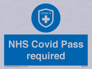 MP7567: NHS Covid Pass required
