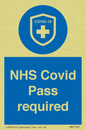 MP7567: NHS Covid Pass required