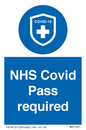 MP7567: NHS Covid Pass required