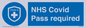 MP7567: NHS Covid Pass required