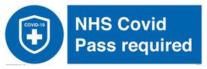 MP7567: NHS Covid Pass required
