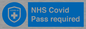 MP7567: NHS Covid Pass required