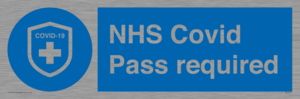 MP7567: NHS Covid Pass required