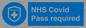 MP7567: NHS Covid Pass required