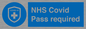 MP7567: NHS Covid Pass required