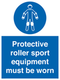MP7576: Protective roller sport equipment must be worn