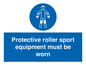 MP7576: Protective roller sport equipment must be worn