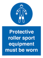 MP7576: Protective roller sport equipment must be worn