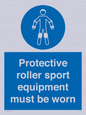 MP7576: Protective roller sport equipment must be worn