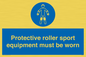 MP7576: Protective roller sport equipment must be worn