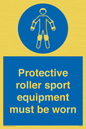 MP7576: Protective roller sport equipment must be worn