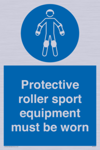 MP7576: Protective roller sport equipment must be worn